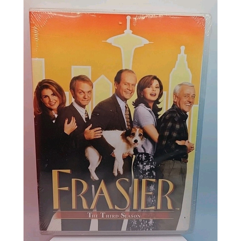 Frasier: The Third Season 3 (DVD, Region 1 NTSC, 4 Discs) New Sealed